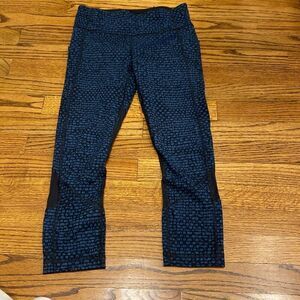 Lululemon Wunder Under Pant III Shatter Weave Desert Teal Alberta Lake 4